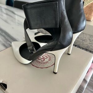 Rock & Republic Black and White Heels